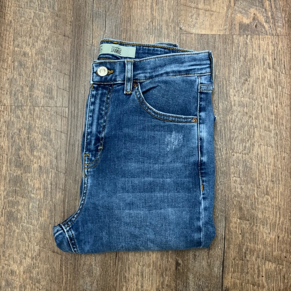 TOPSHOP MOTO | Jamie Ripped Skinny Jeans